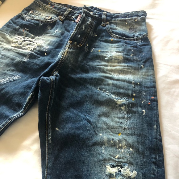 DSQUARED2 Distressed Jeans sz 40 (it) - Picture 8 of 9